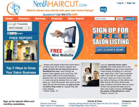 Millana needahaircut.com Project